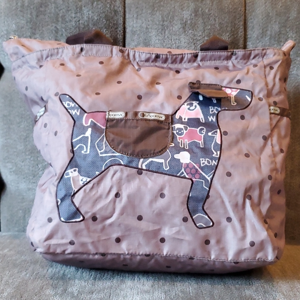 Lesportsac Zippered Shopping Bag